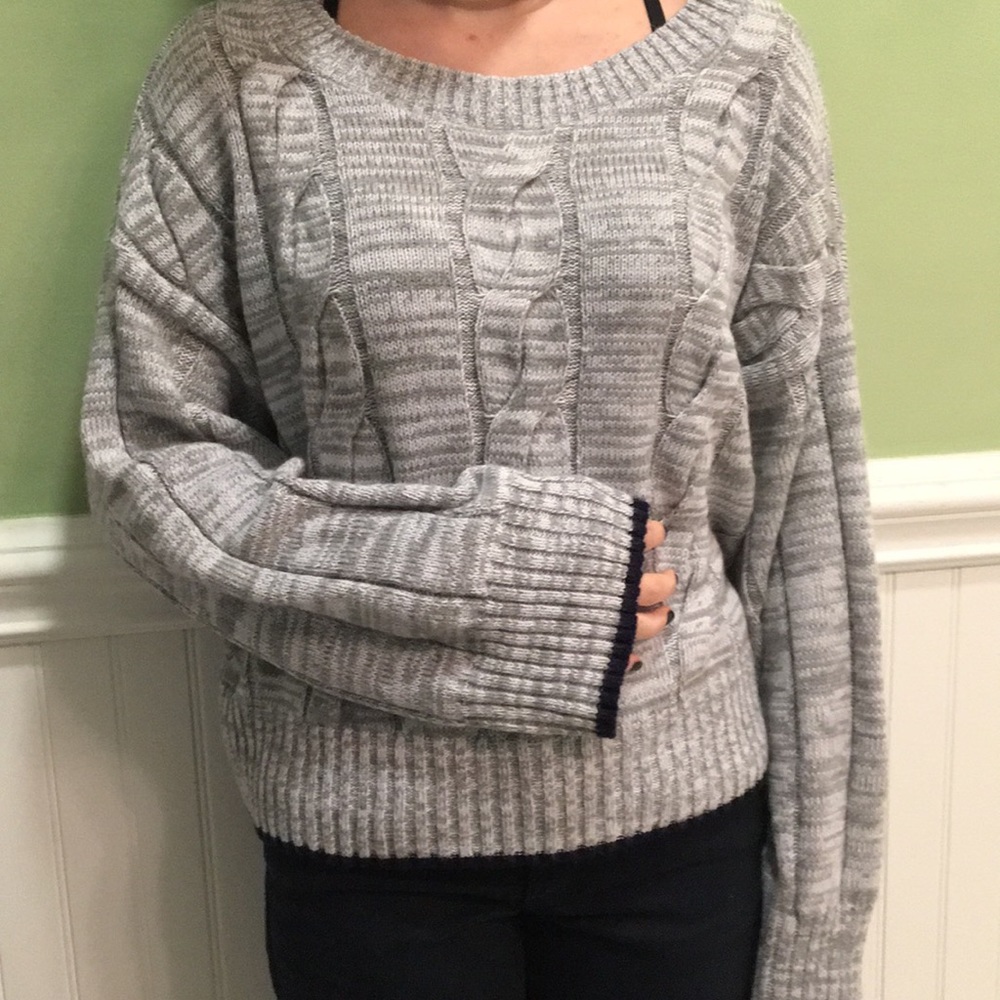 Grey sweater